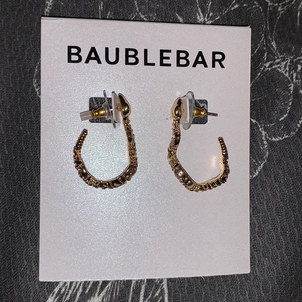 Baublebar snake earrings